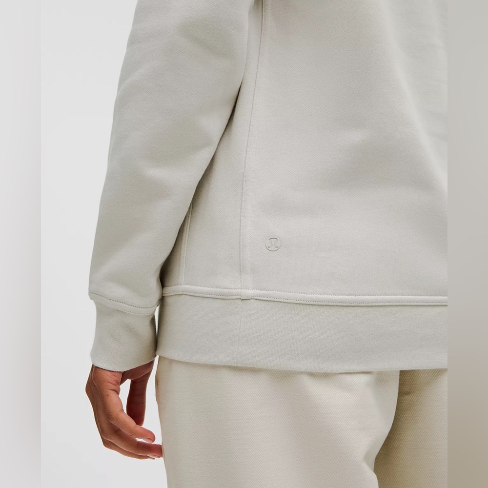 Lululemon All Yours Hoodie French Terry in vapor size 6 - Picture 5 of 12